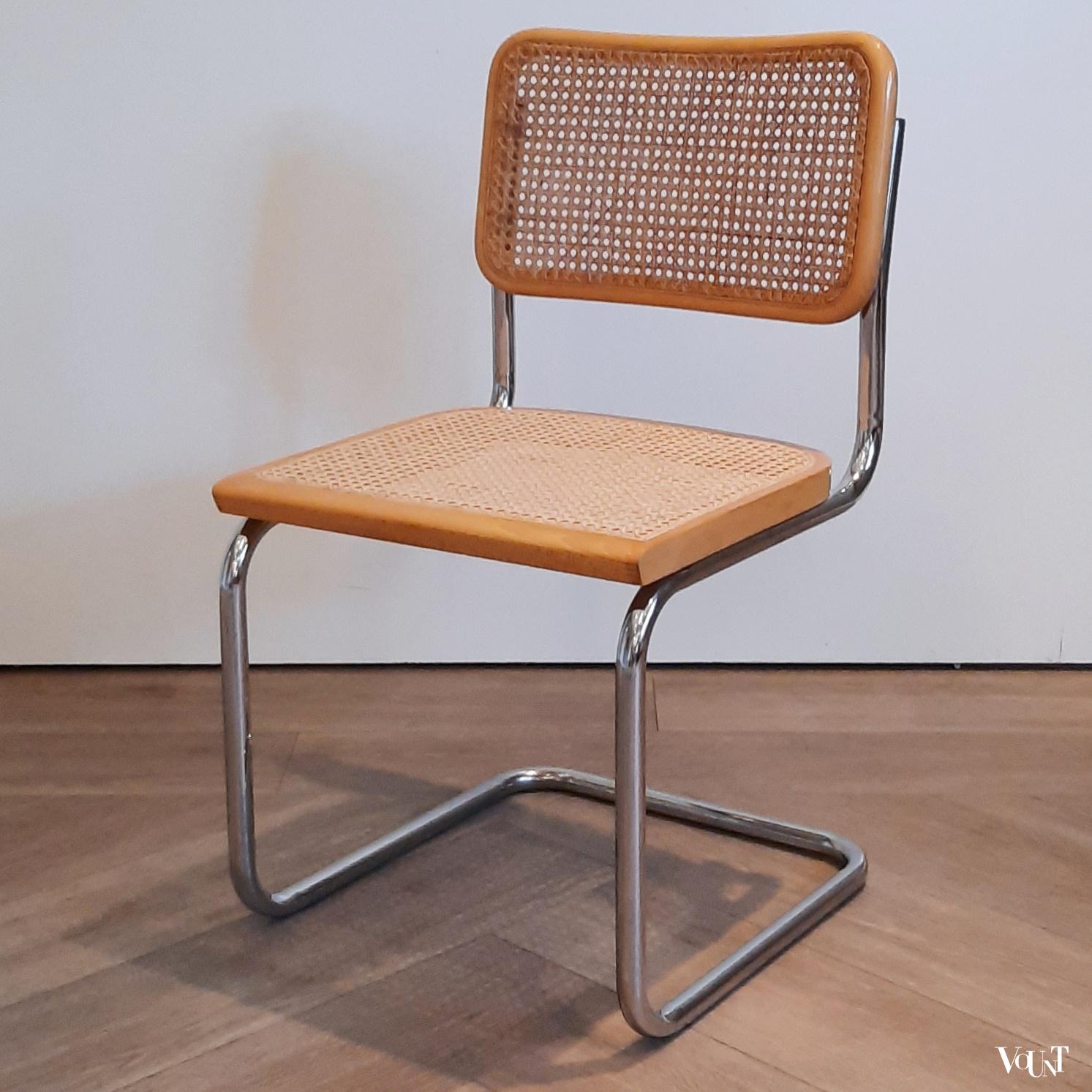 noedels architect vervorming Vintage "Cesca" stoel, Marcel Breuer, jaren '70