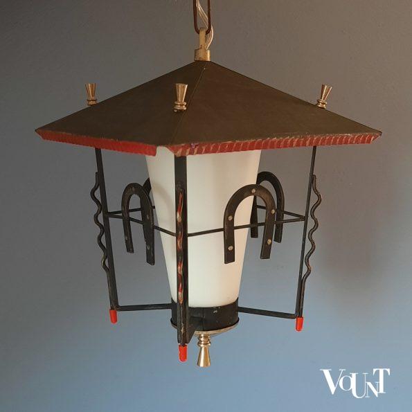 Franse hallamp / lantaarnlamp, jaren '50