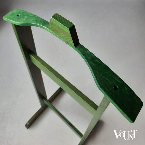 Groene dressboy / valet stand, jaren '70